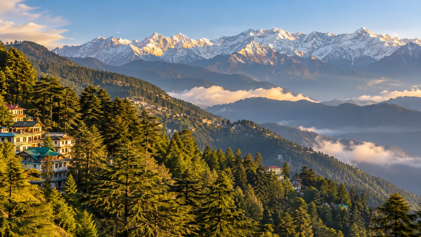 Landscape for Dharamshala Dalhousie Tour