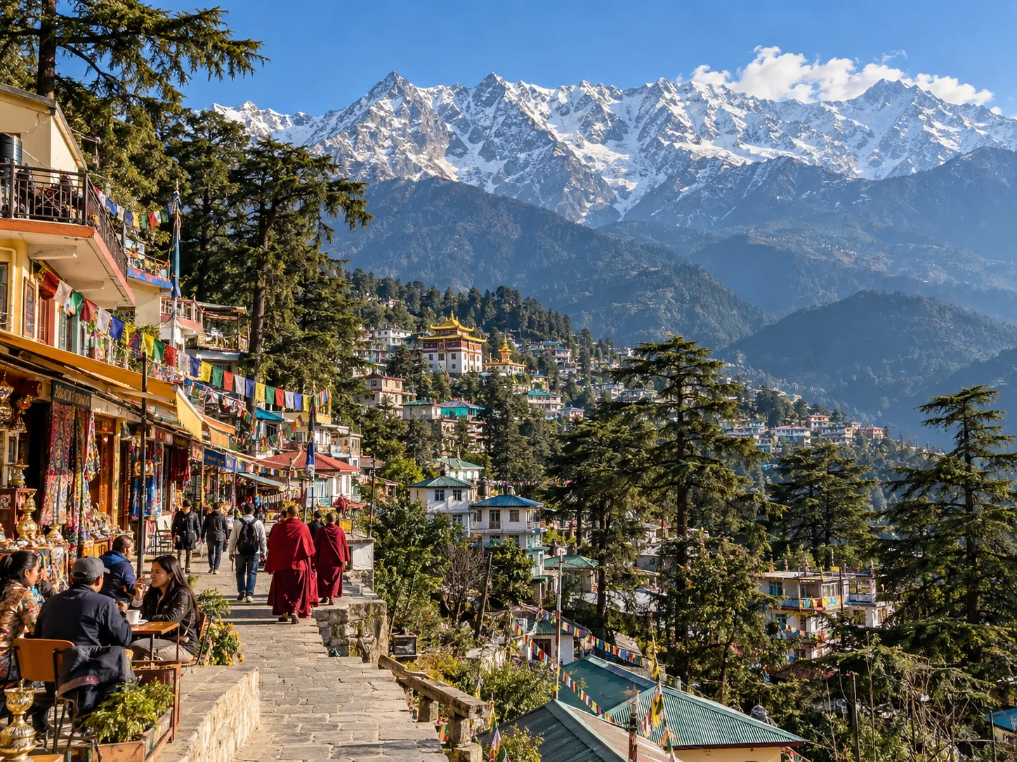 Scenic landscape for Dharamshala