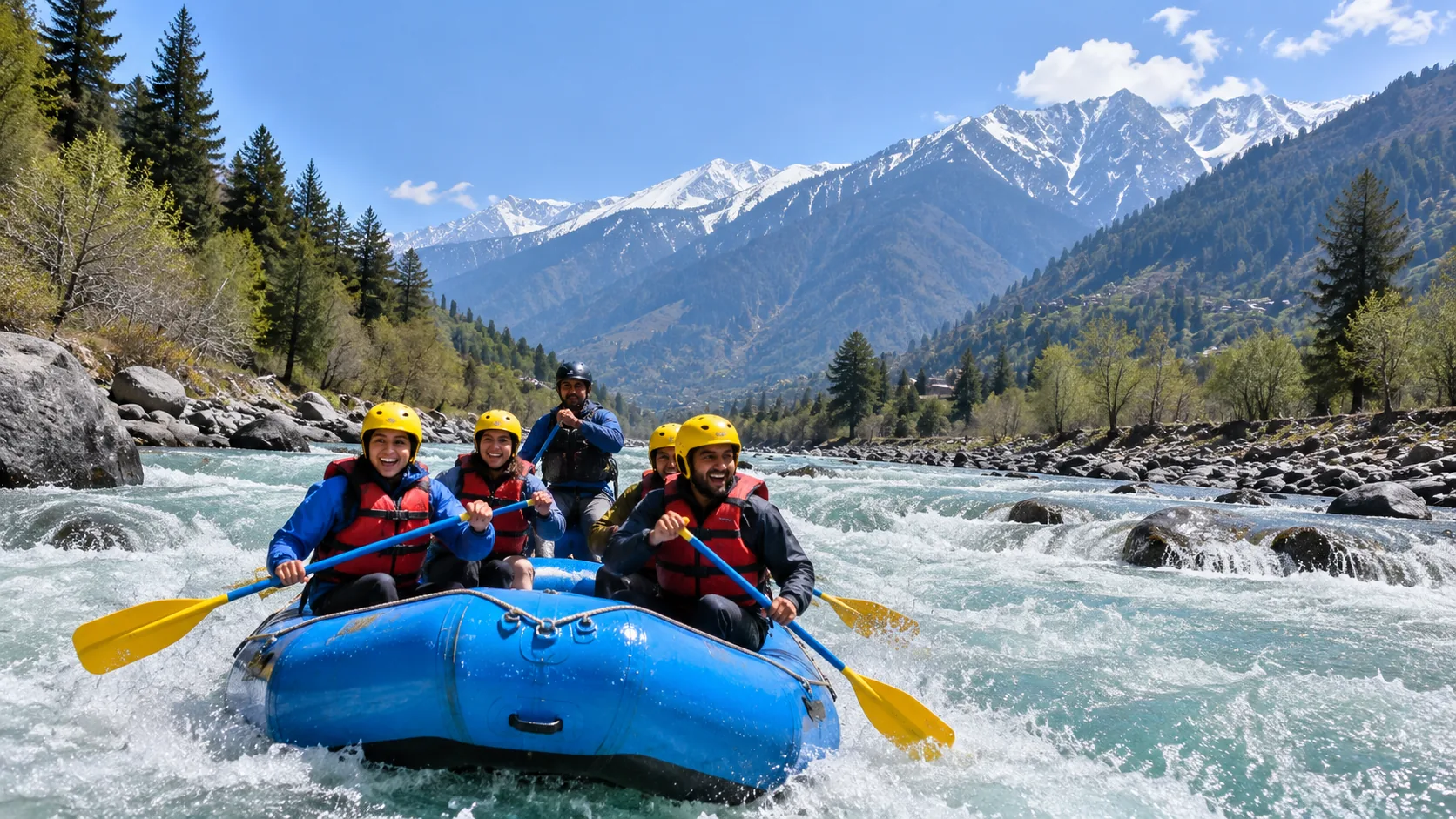 Scenic travel image for River Rafting